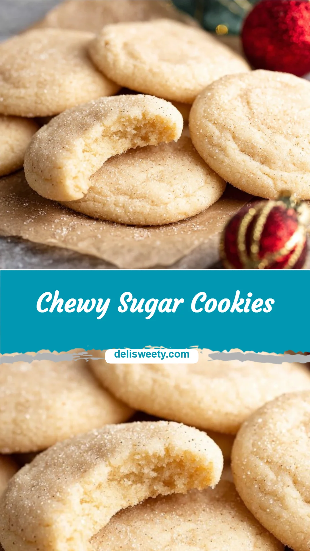 Chewy Sugar Cookies