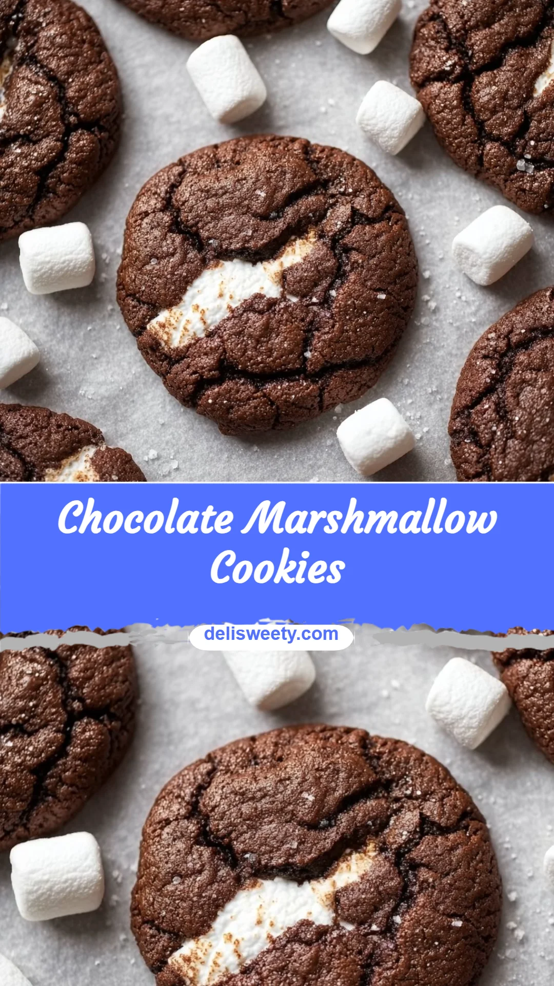 Chocolate Marshmallow Cookies