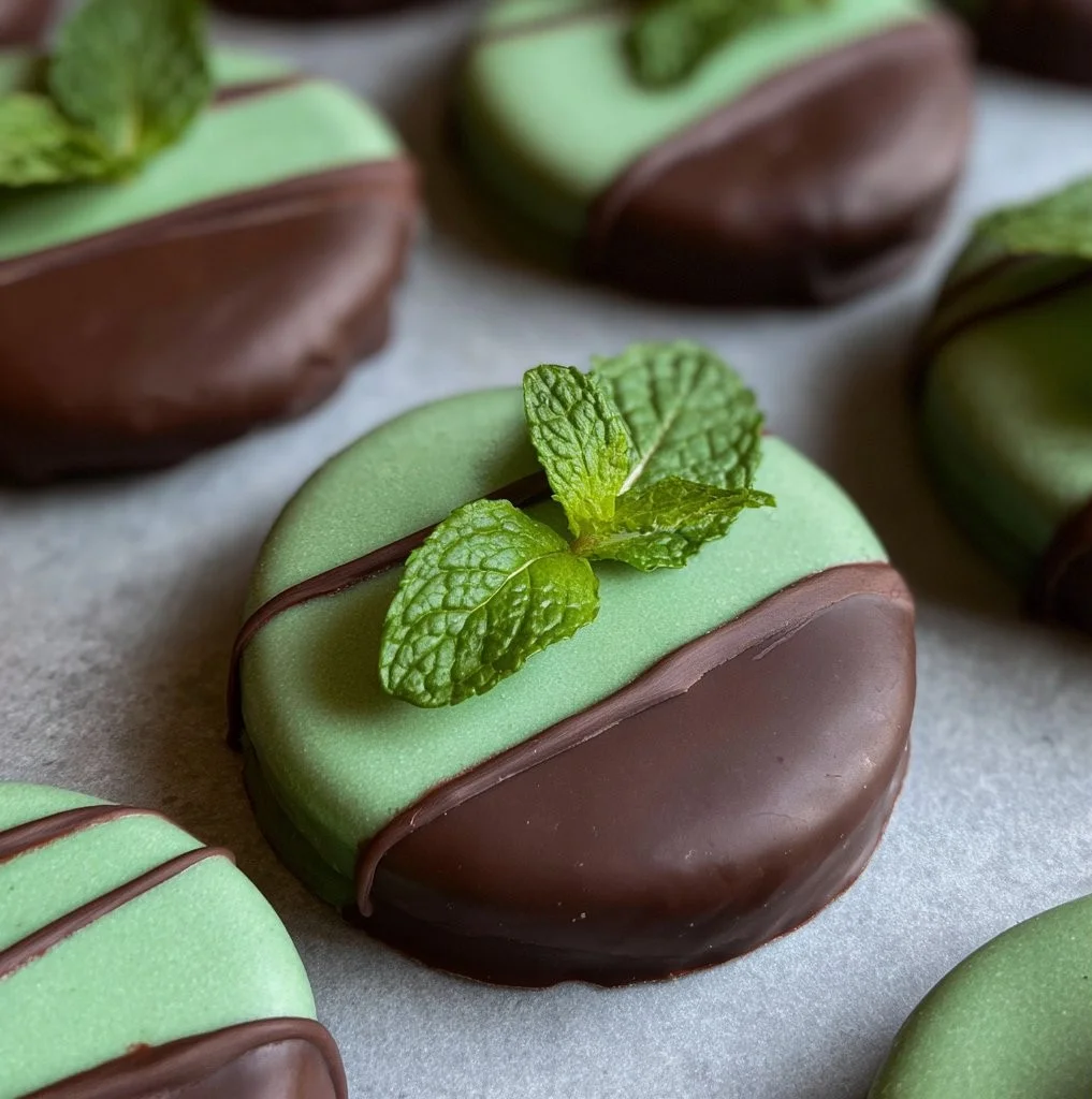 Delicious homemade Andes Mint Chocolates, perfect for Paleo, Keto, and Vegan diets.