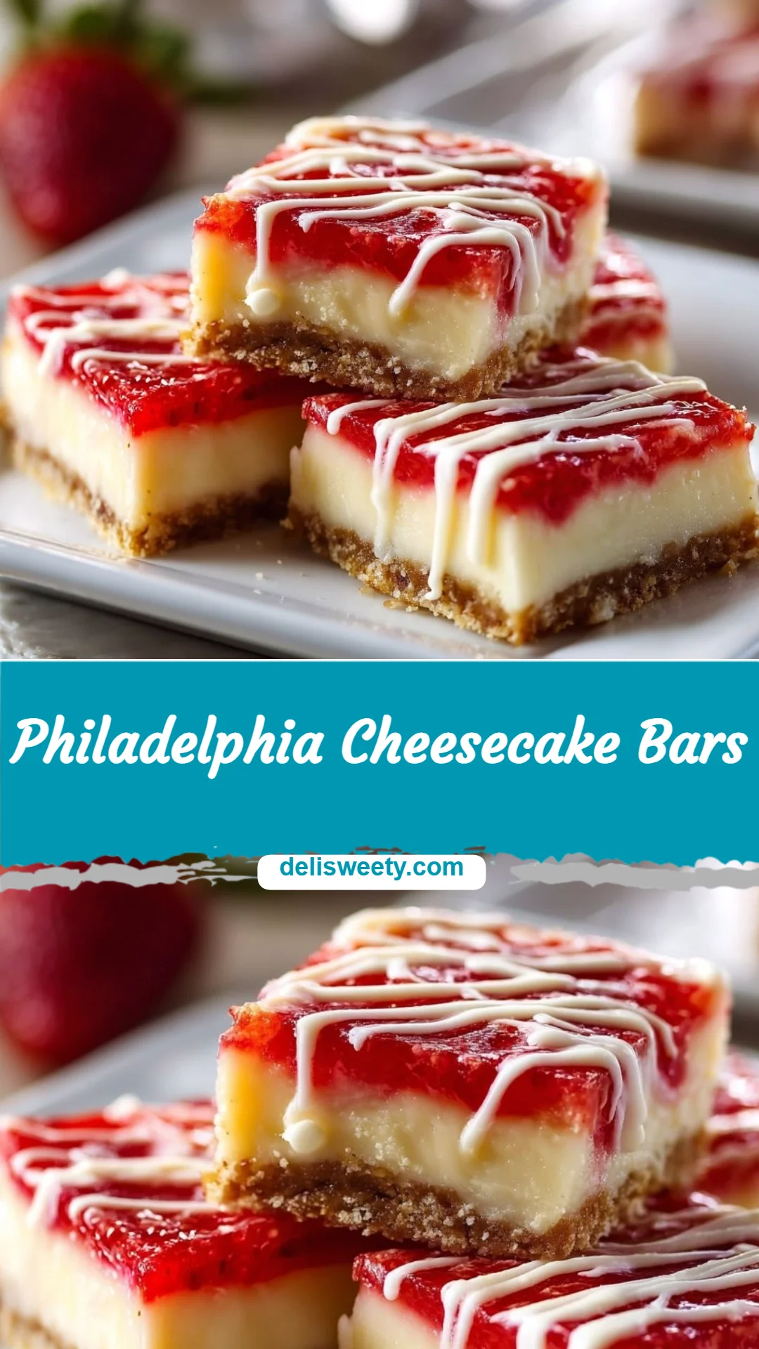 Philadelphia Cheesecake Bars