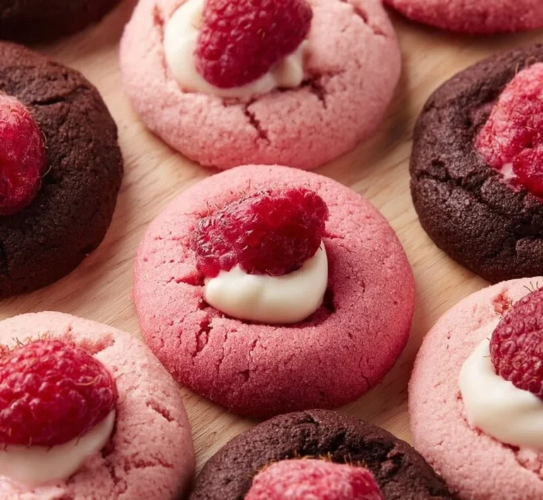 Valentine Ganache Cookies with rich chocolate filling and heart-shaped designs