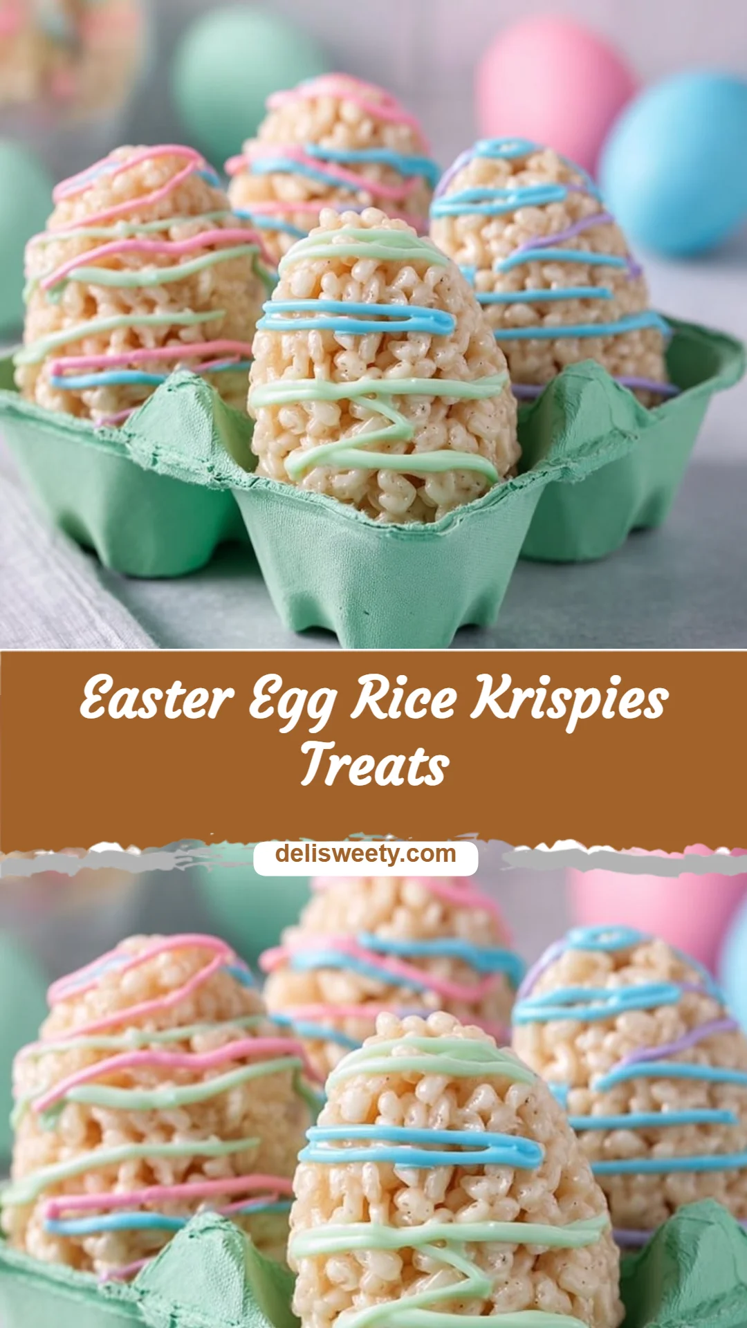 Easter Egg Rice Krispies Treats