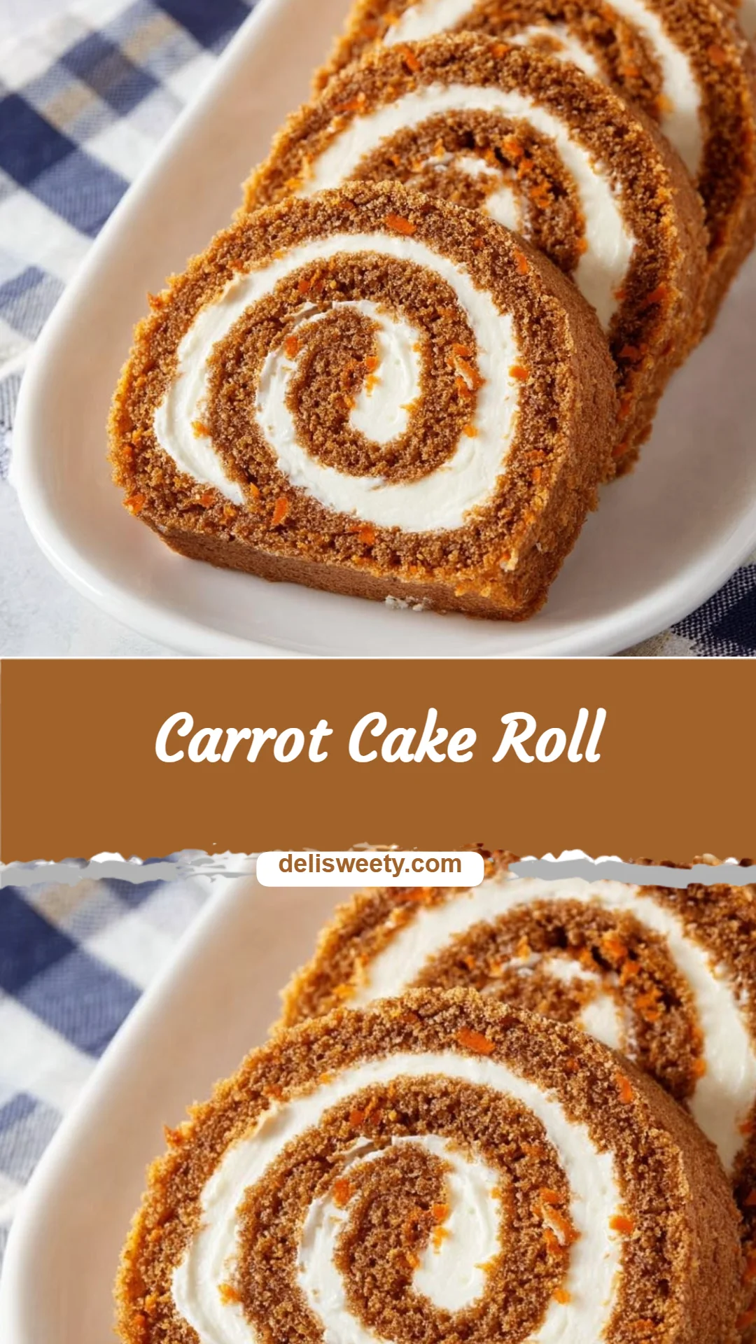 Carrot Cake Roll