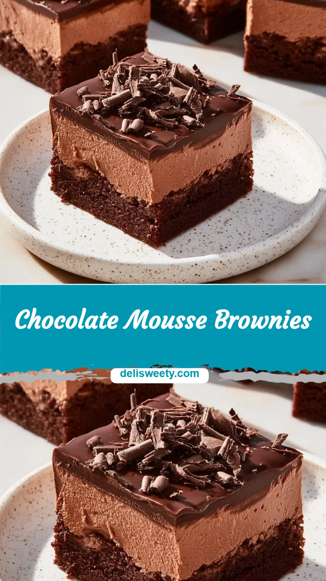 Chocolate Mousse Brownies