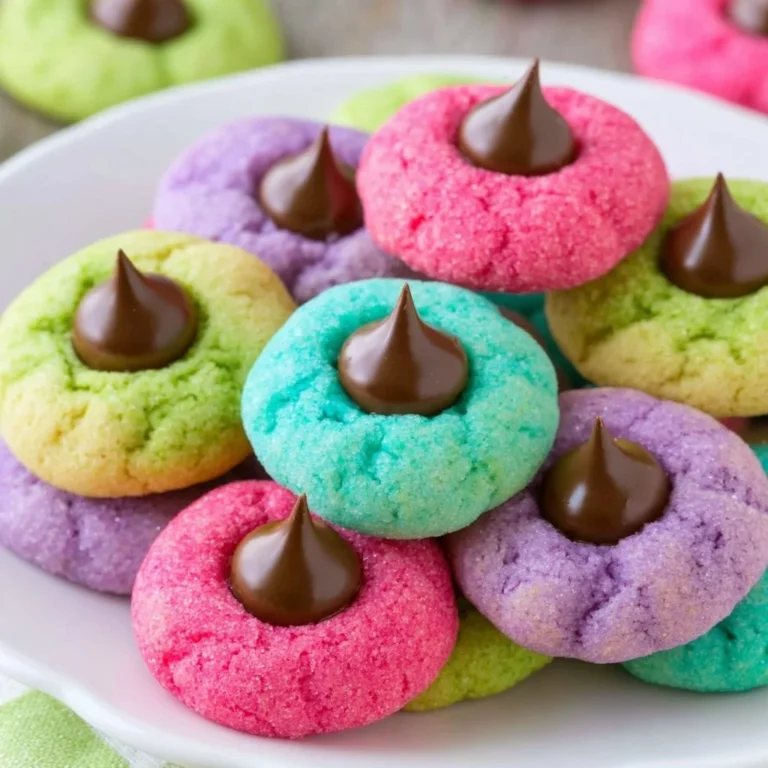 A tray of colorful Spring Blossom Cookies decorated with floral designs.