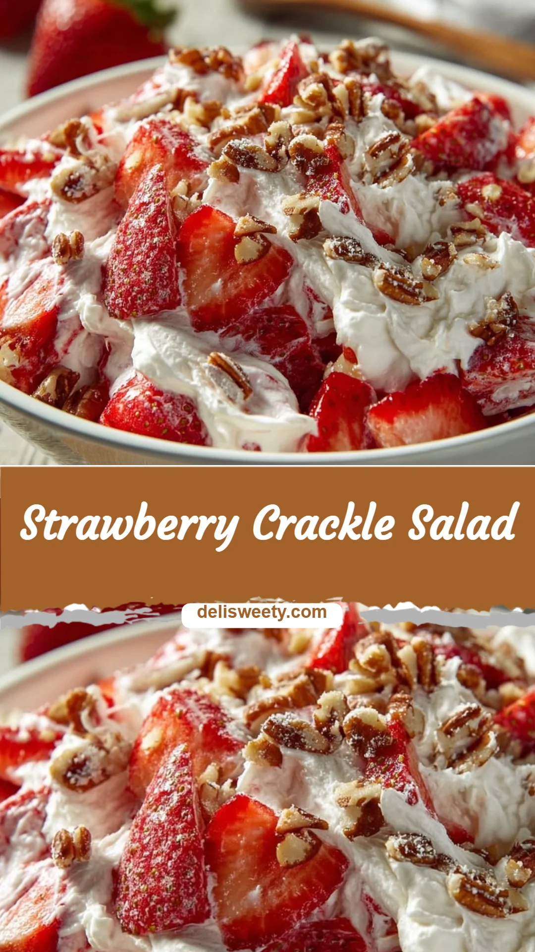 Strawberry Crackle Salad
